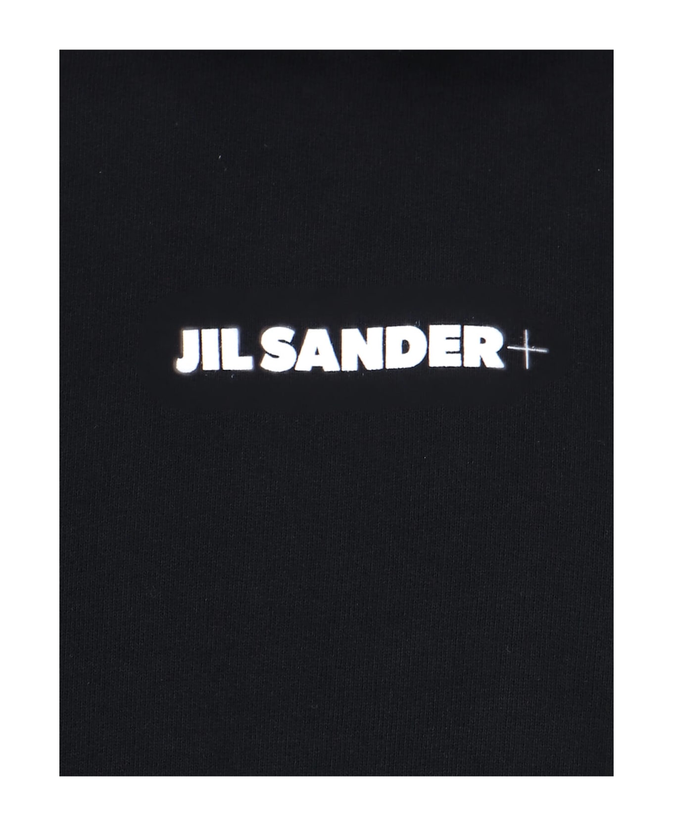 Jil Sander Logo Hoodie - Black