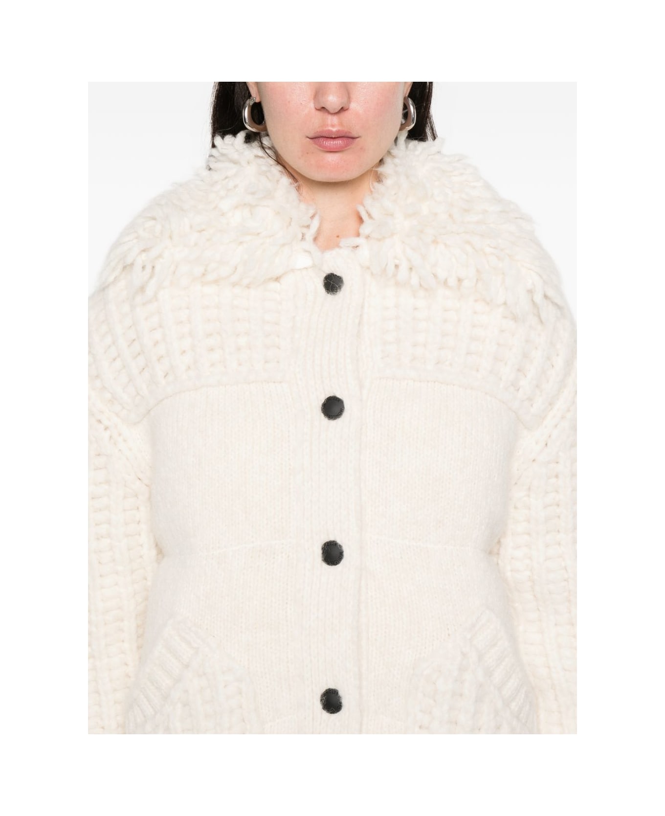 Moncler Grenoble A Down Jacket - White