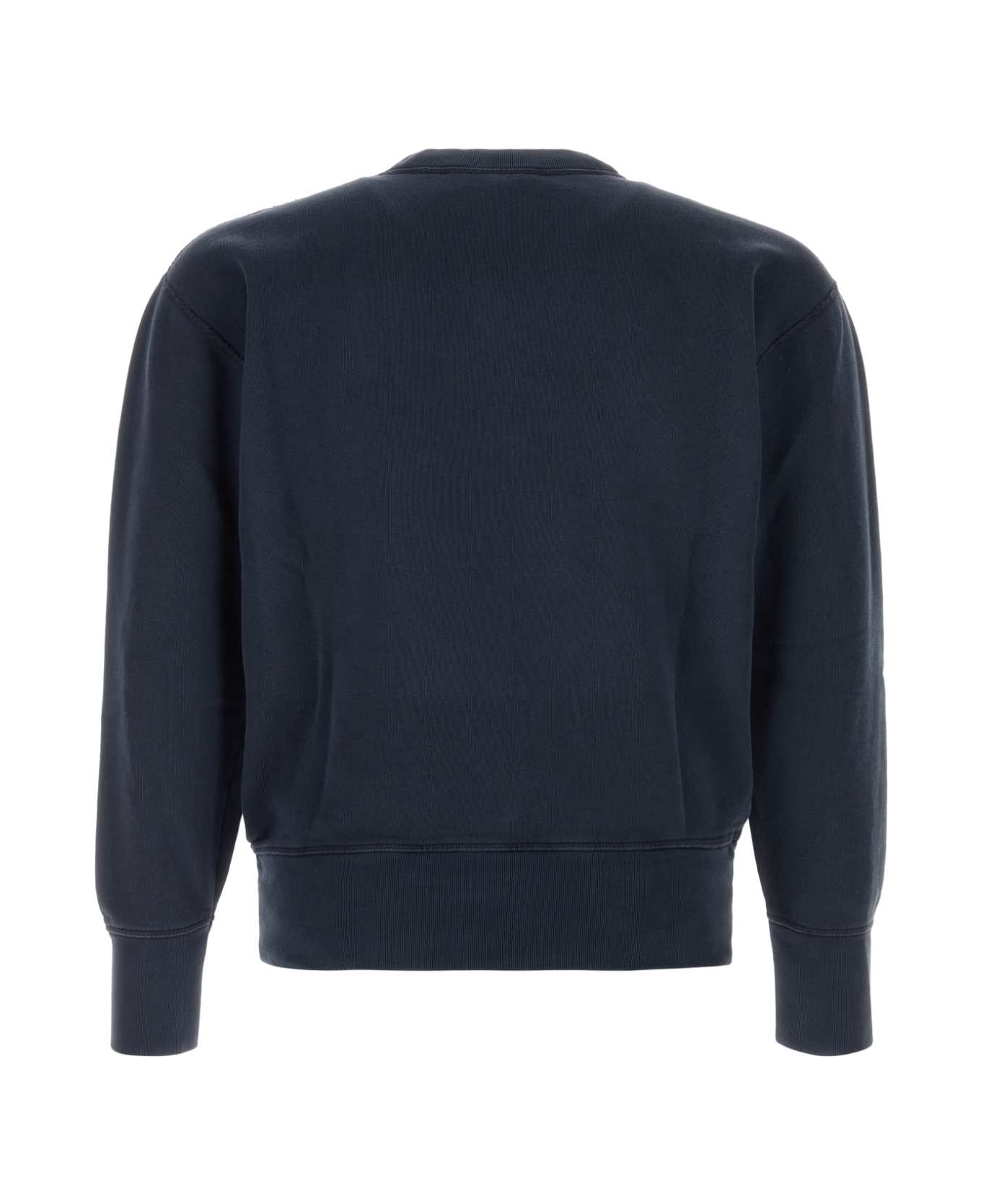 A.P.C. Navy Blue Cotton A.p.c. X Marc Jacobs Sweatshirt - DARKNAVY