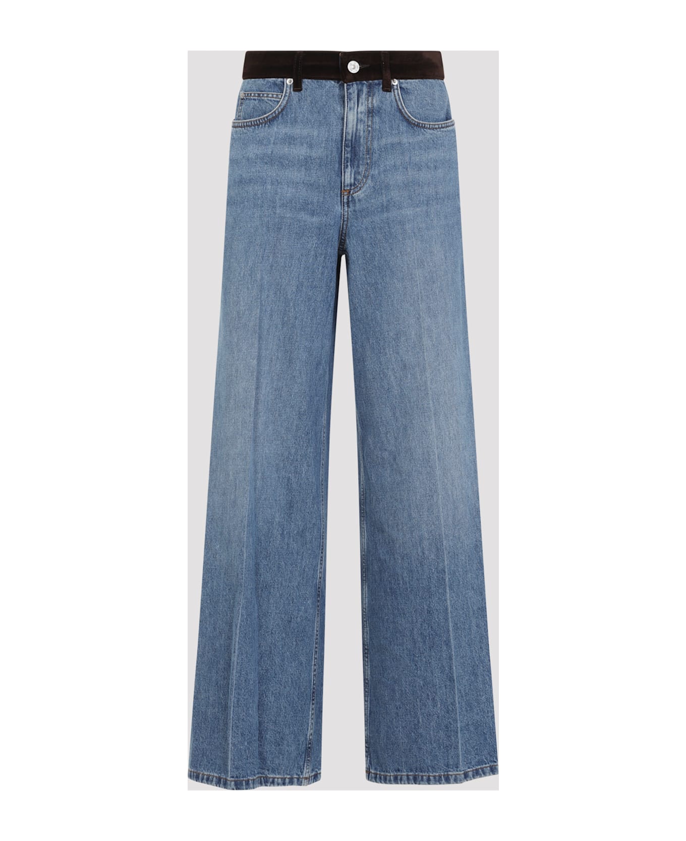 Marni Washed Bull Denim 5-pocket Jeans - Deep Blue