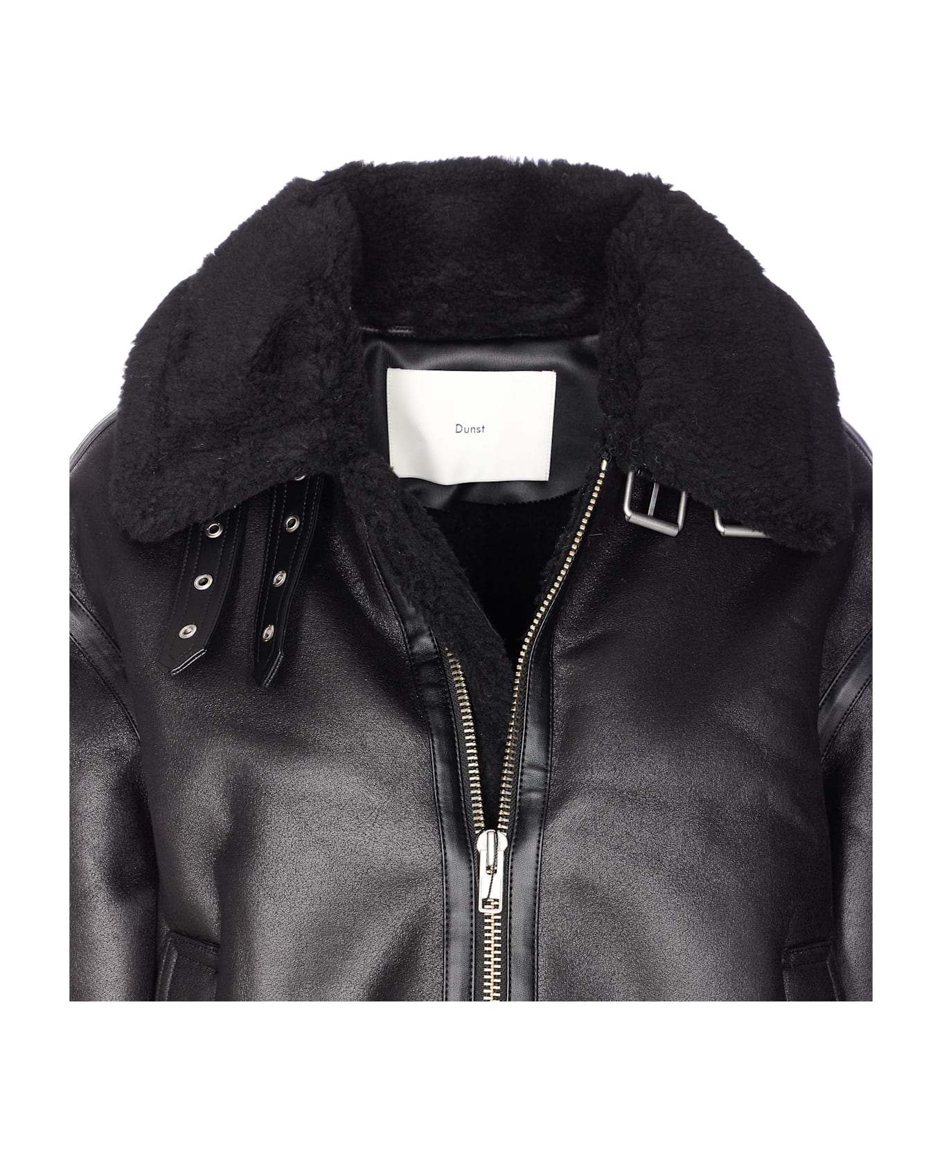 Dunst Unisex Loose Fit Jacket - Black