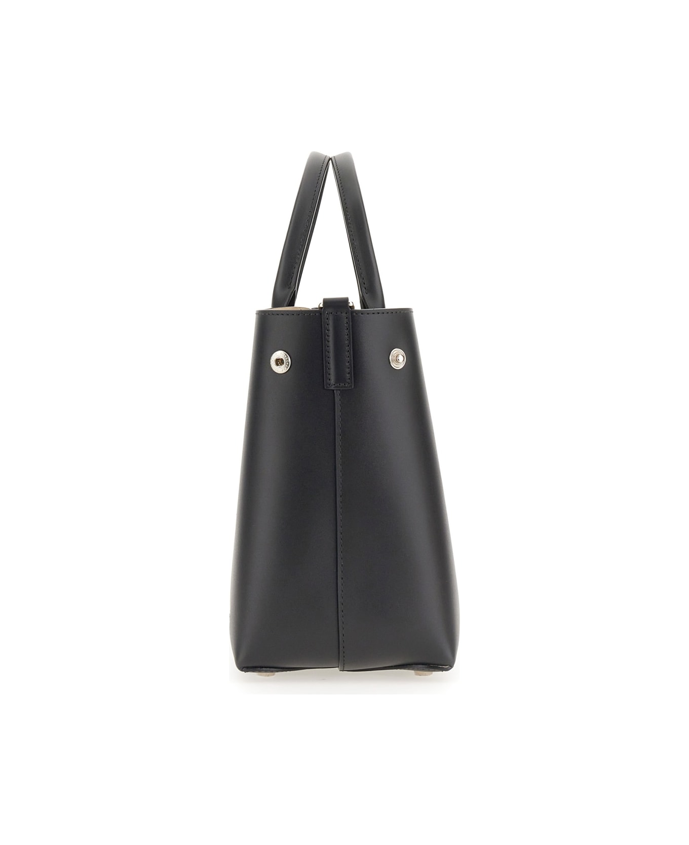 Longchamp Medium Roseau Bag - BLACK