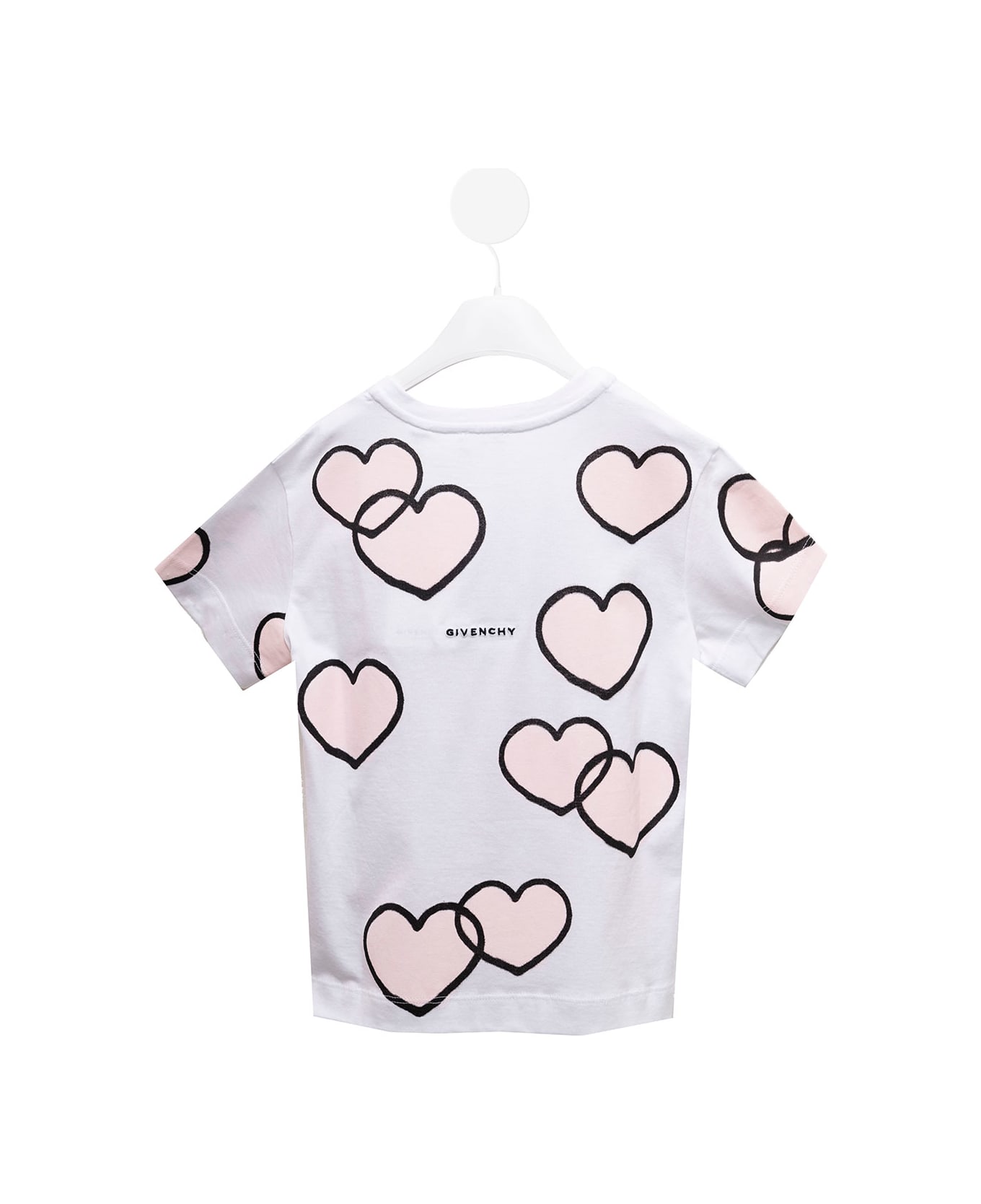 Givenchy Bart T-shirt With Graphic Print Givenchy Kids Girl - White