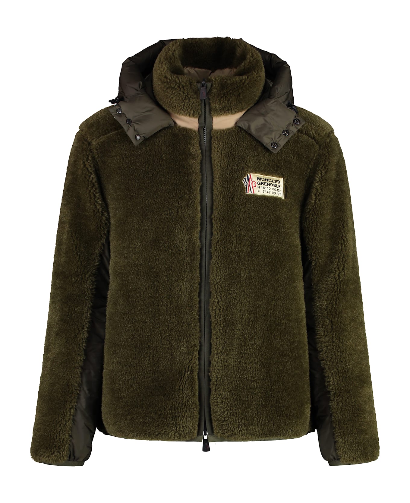 Moncler Grenoble Wengi Reversible Down Jacket - green