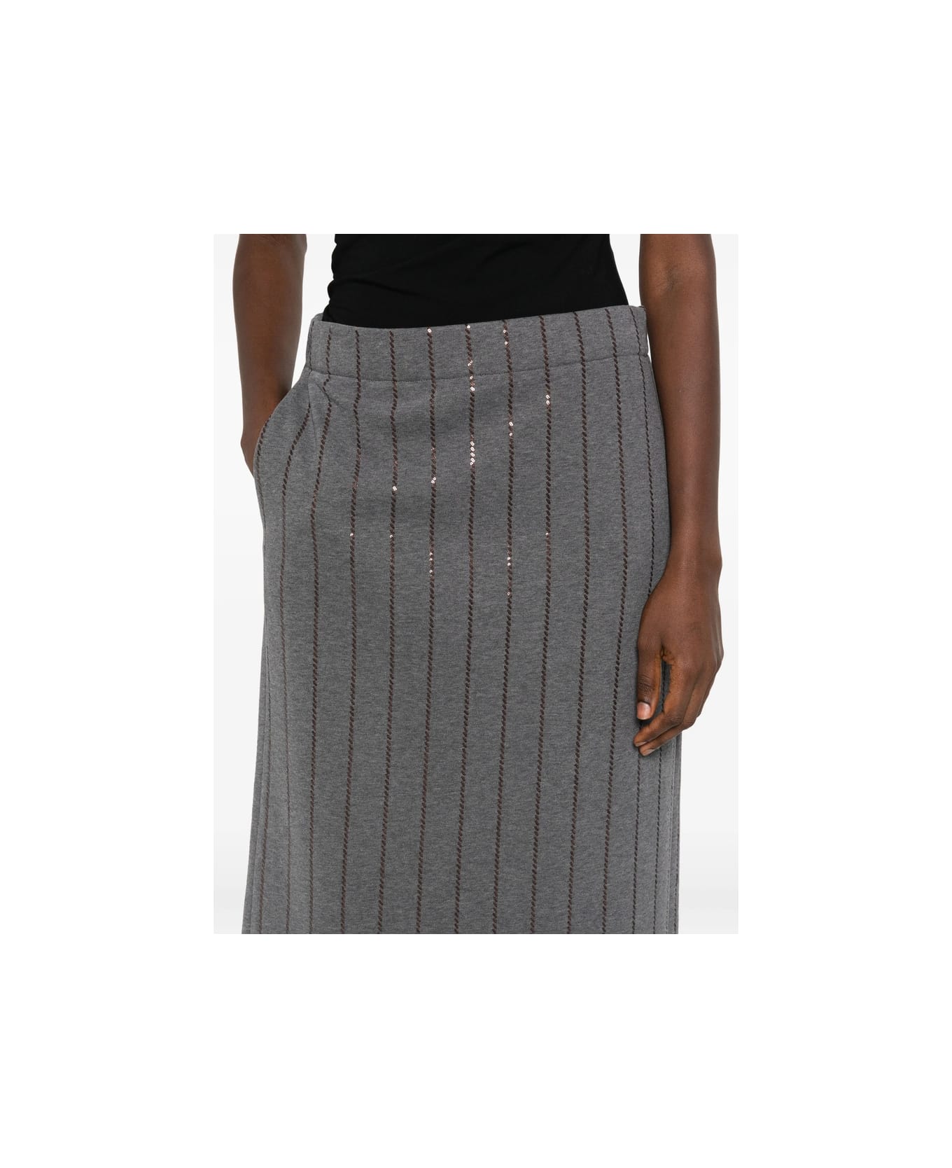 Brunello Cucinelli Skirt - GREY
