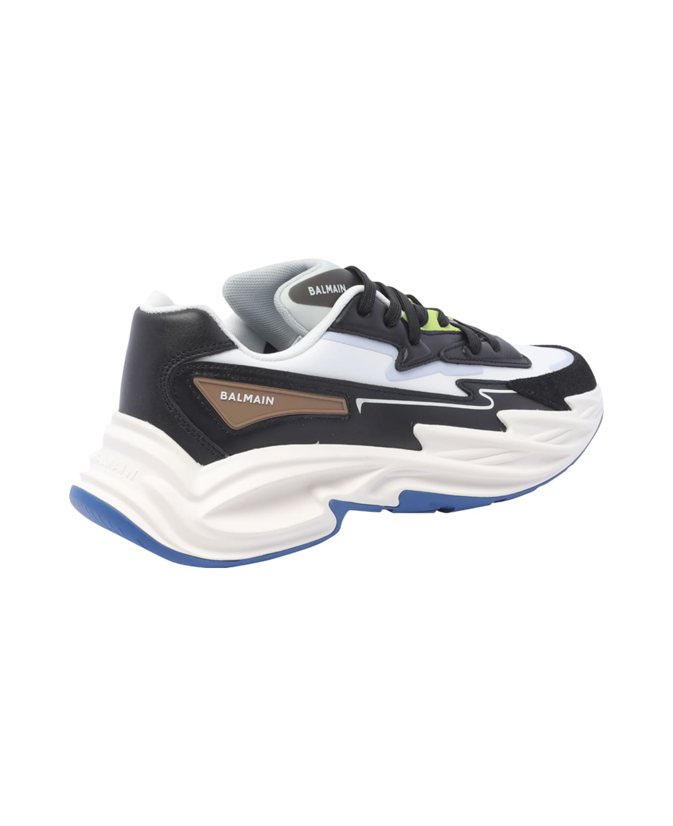 Balmain Run Row Sneakers - Black スニーカー