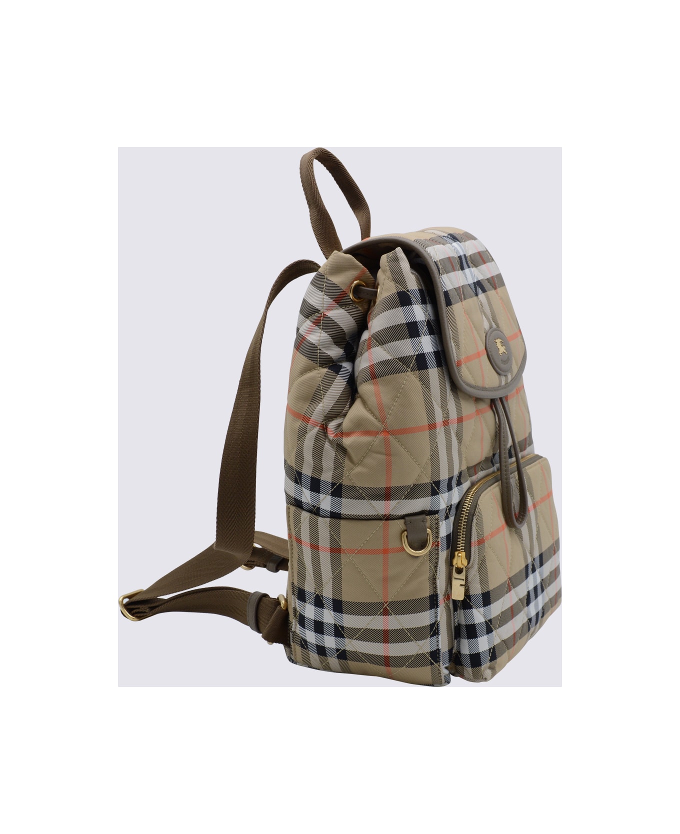 Burberry Beige Horseshoe Backpack - SAND バックパック