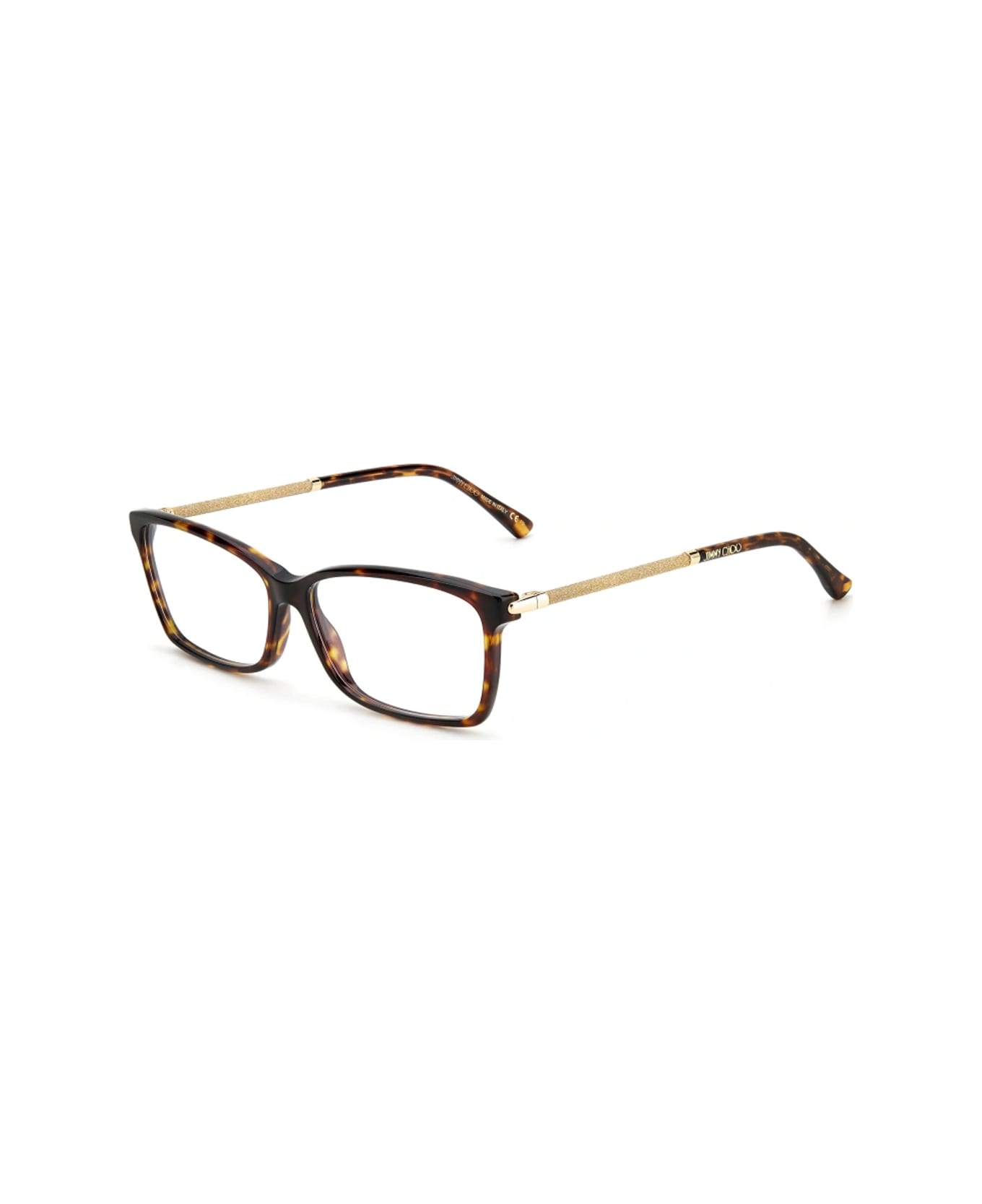 Jimmy Choo Eyewear Jc332 086/14 Havana Glasses - Marrone アイウェア