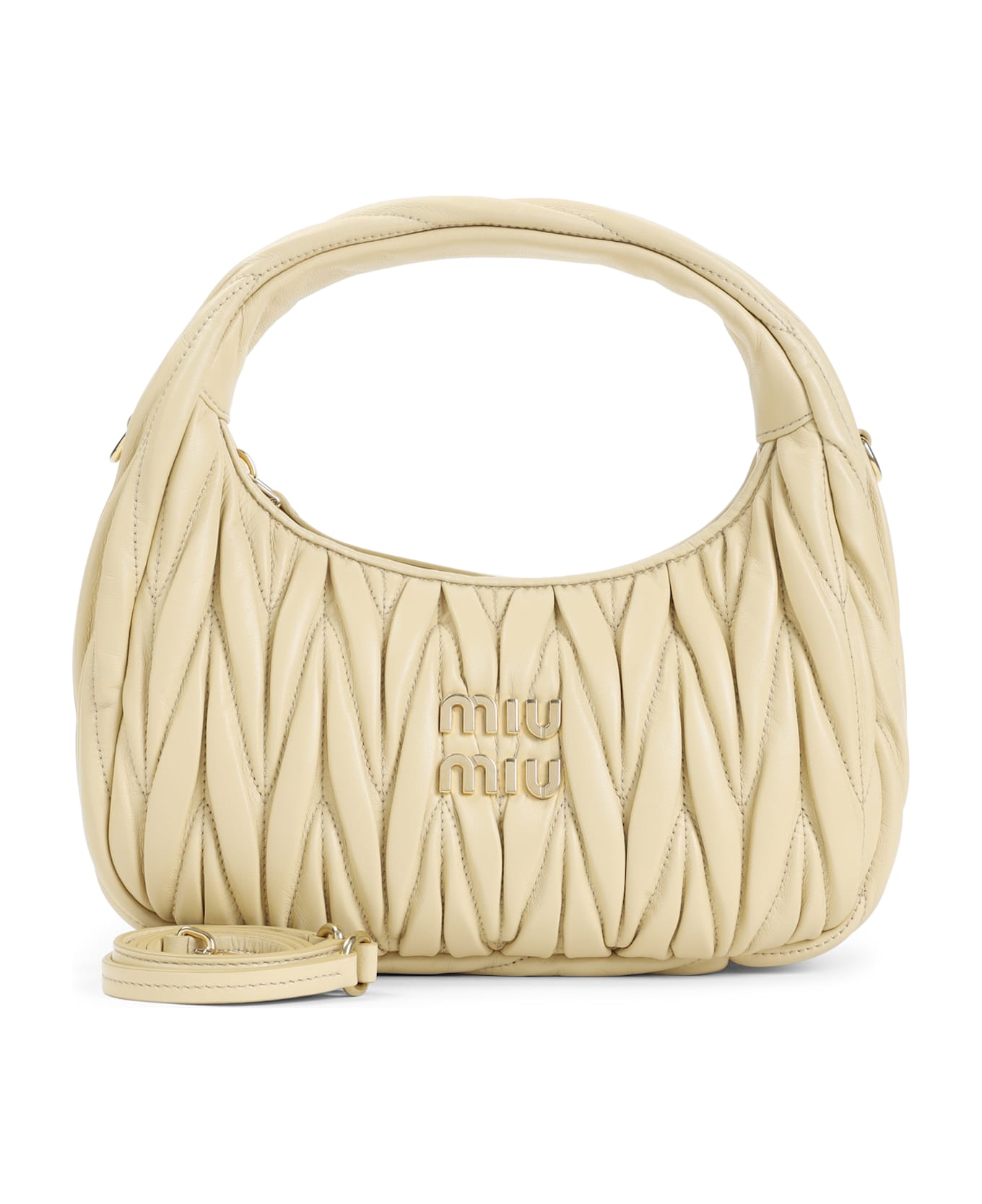 Miu Miu Lamb Leather Handbag - Soia