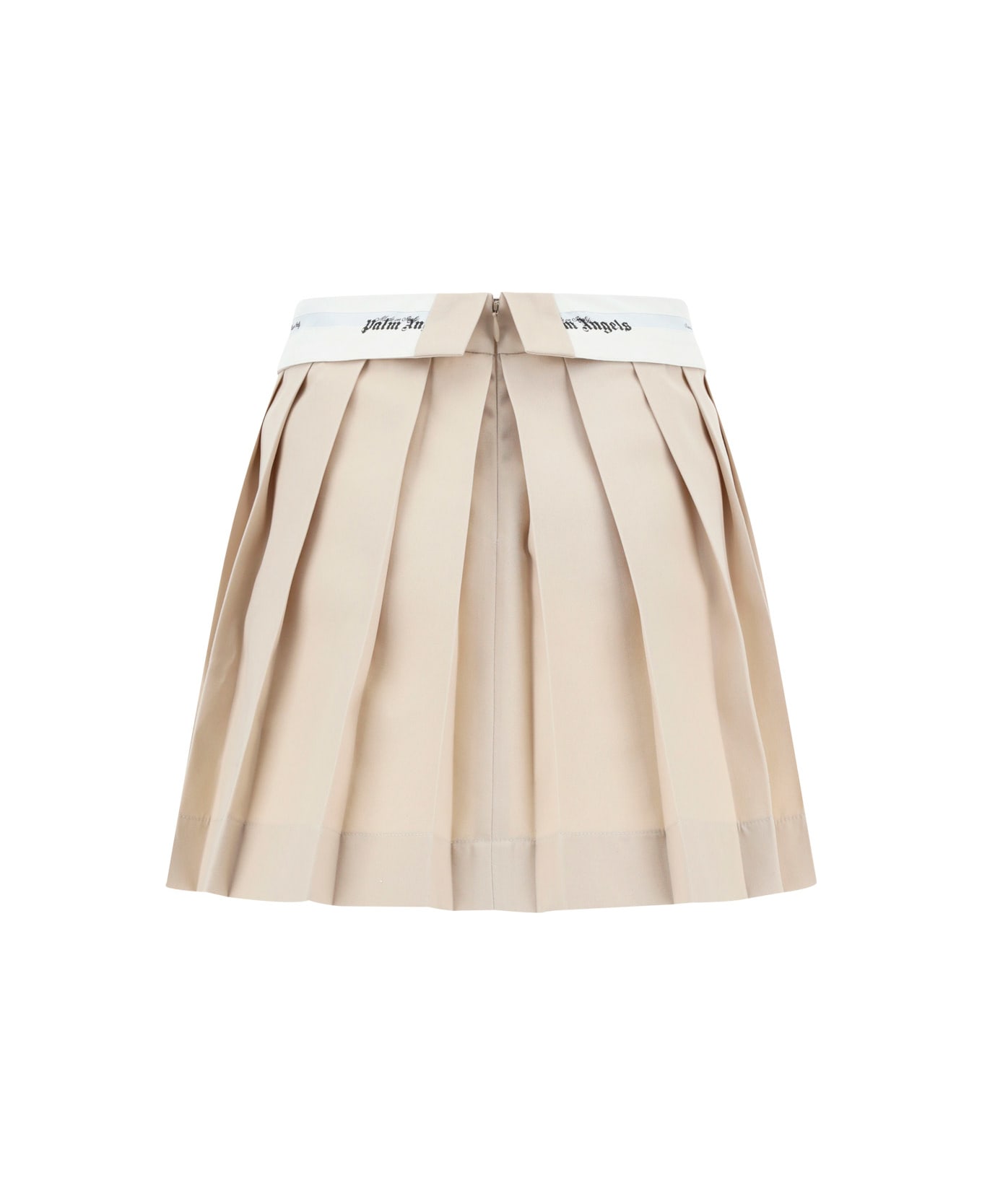 Palm Angels Chino Skirt - BEIGE