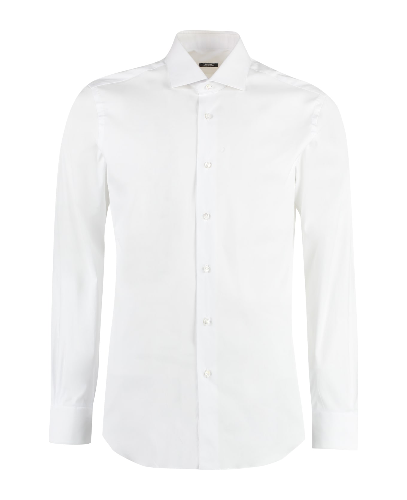 Barba Napoli Cotton Shirt - Bianco