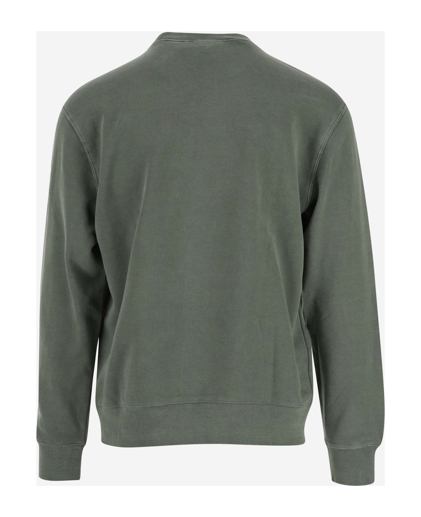 Carhartt Cotton Sweatshirt - Yfgd Park Garment Dyed フリース