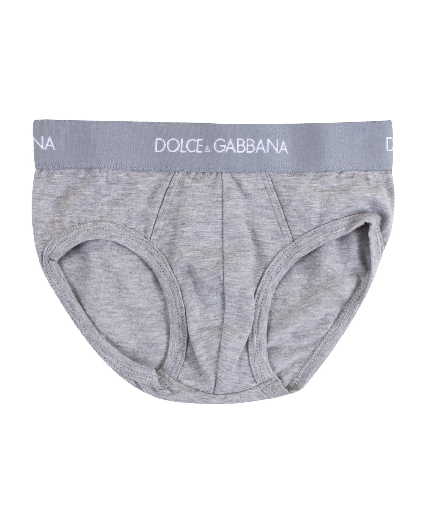Dolce & Gabbana Baby Set Two Underpants - Gray