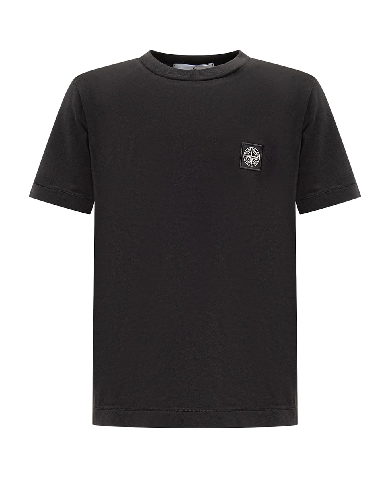 Stone Island Junior T-shirt - BLACK