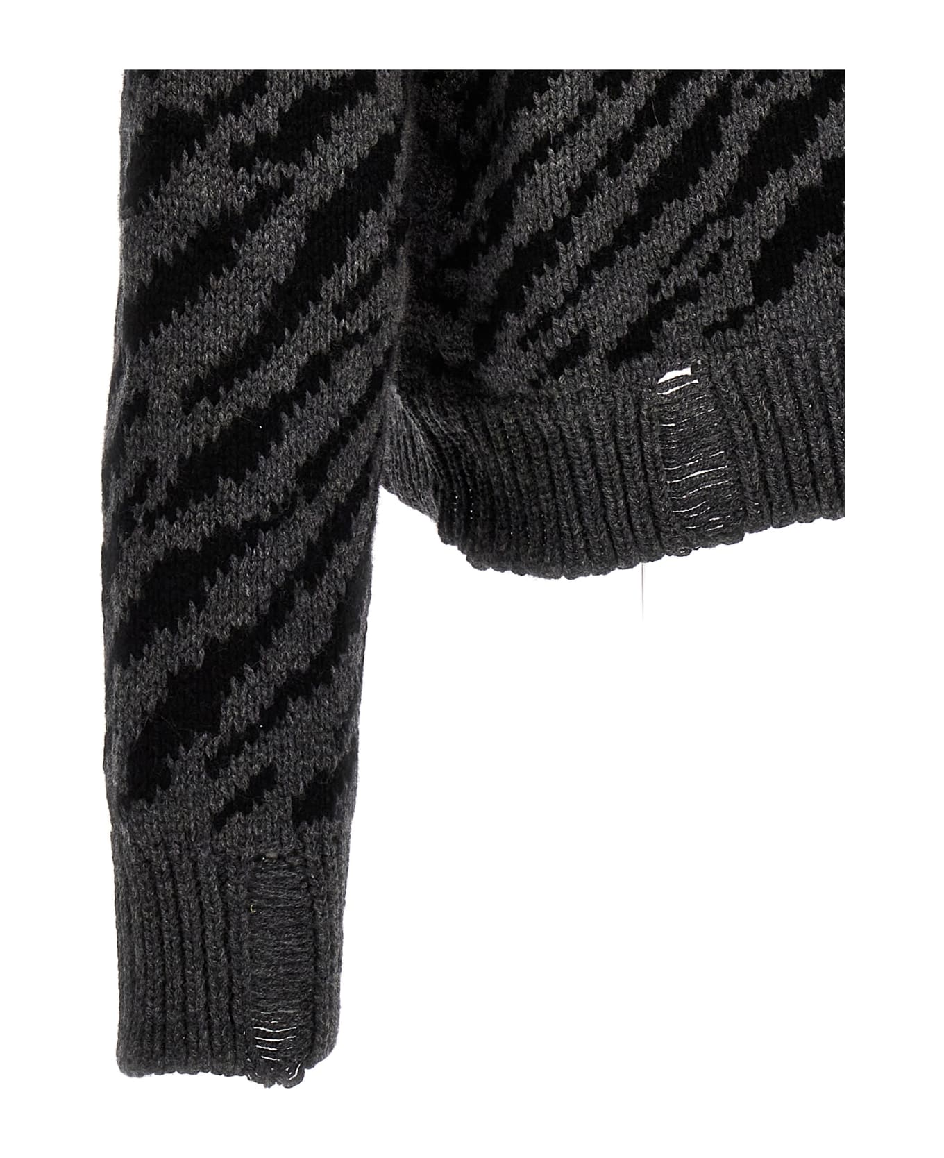 Rhude 'zebra' Sweater - Multicolor