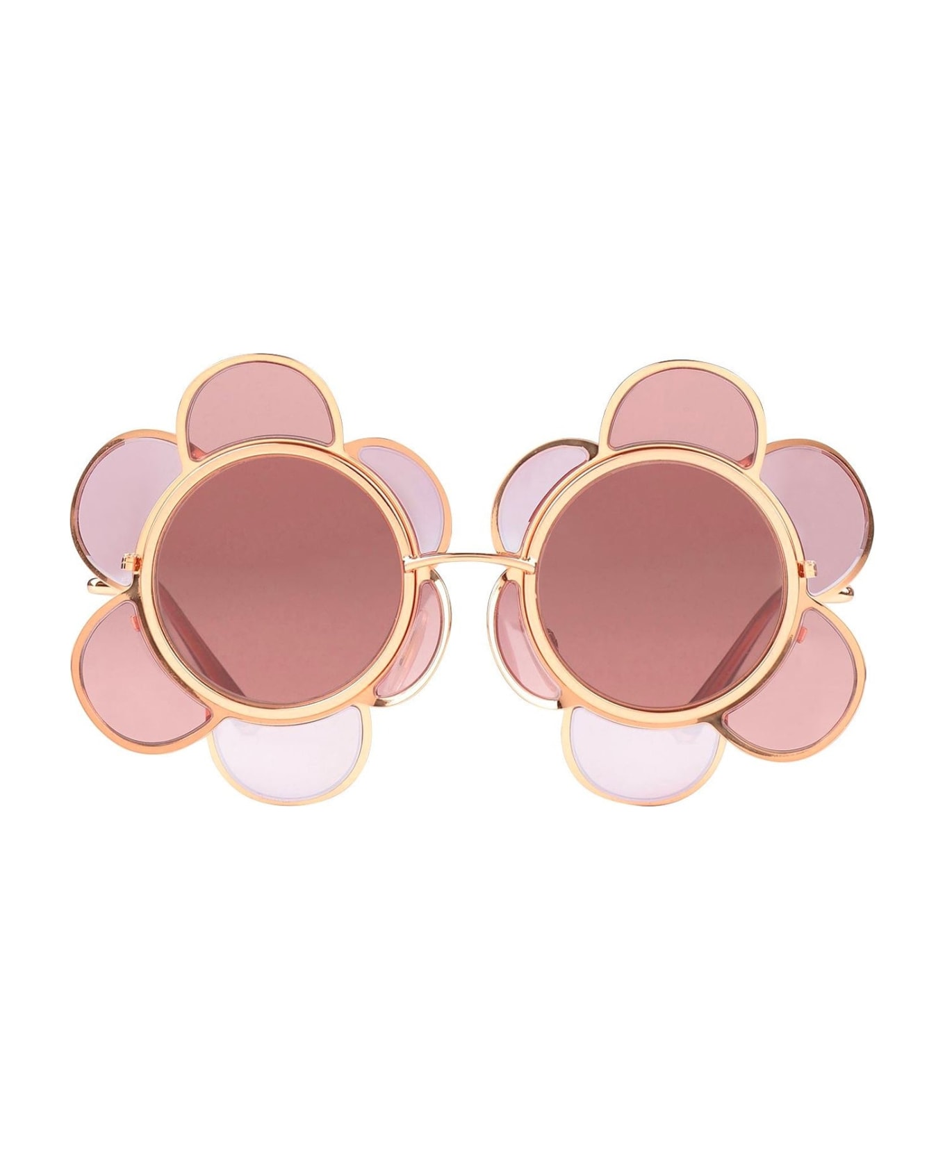 Dolce & Gabbana Special Edition Flower Sunglasses - Pink