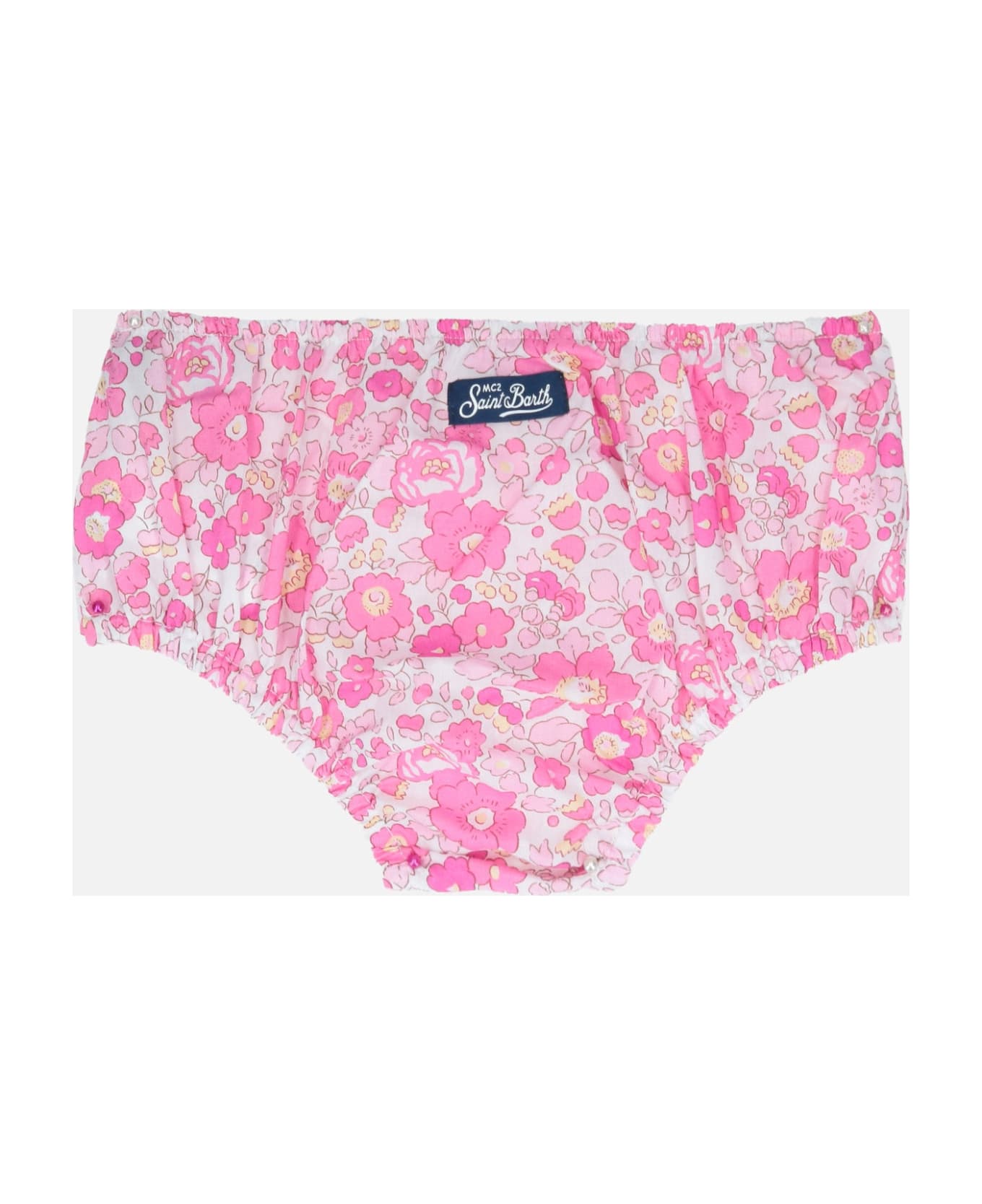 MC2 Saint Barth Infant Bloomers Pimmy With Betsy Print | Made With Liberty Fabric - PINK