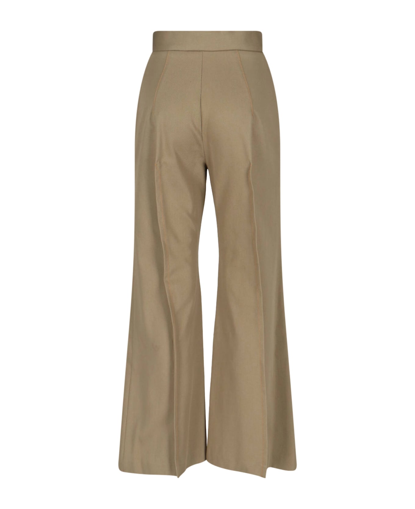 Vivienne Westwood Palazzo Pants With Pleats - Beige