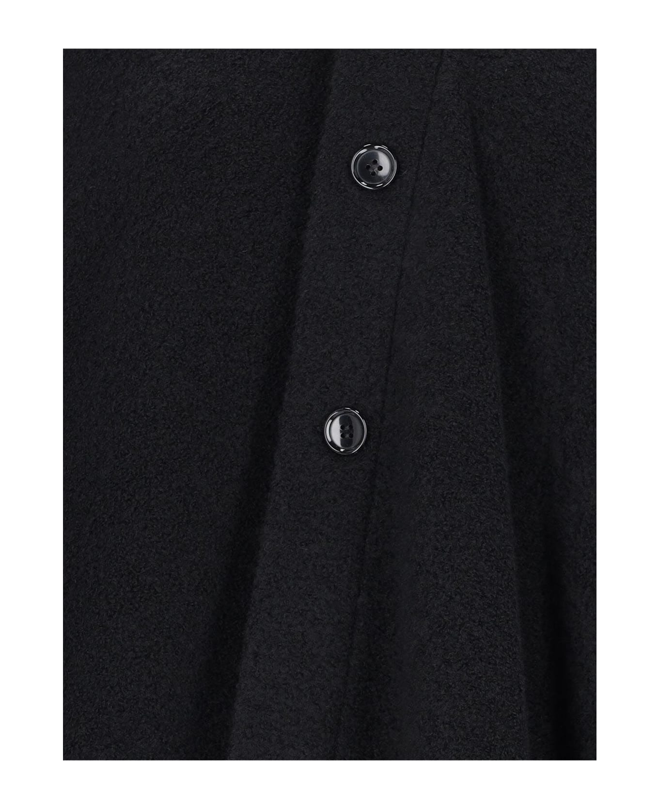 Junya Watanabe Asymmetrical Cardigan - Black  