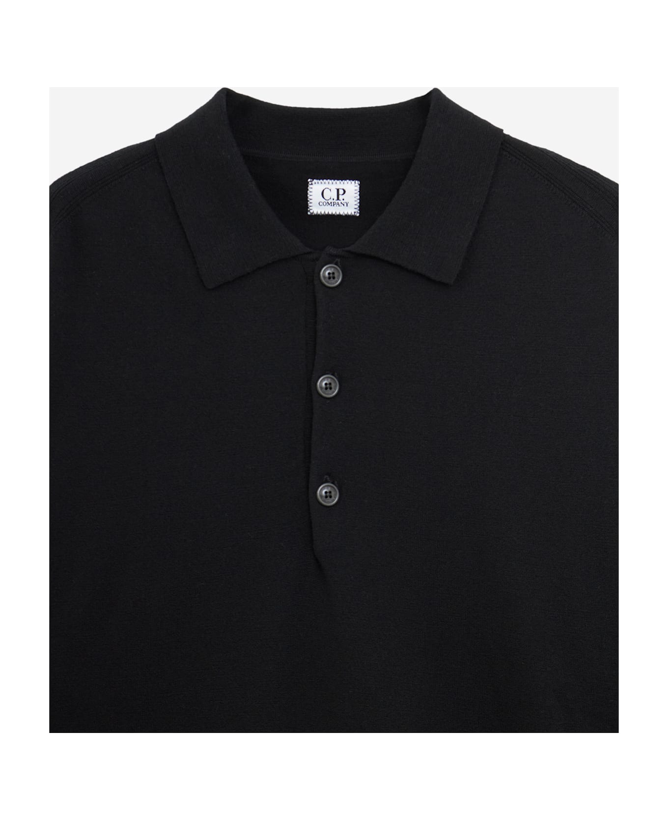 C.P. Company Polo - BLACK