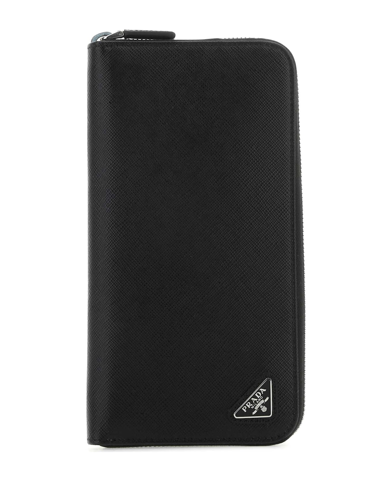 Prada Black Leather Wallet - F0002