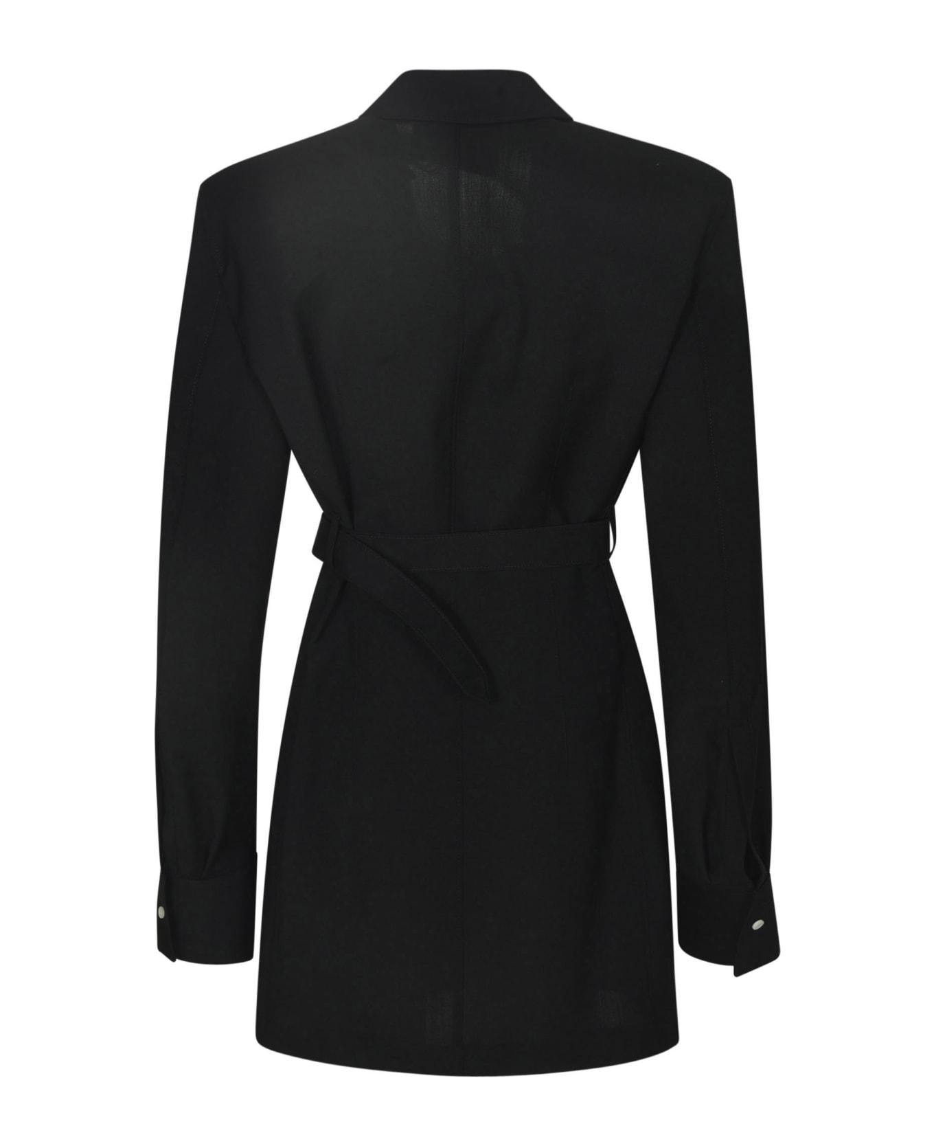 Prada Fitted Waist Blazer - Black コート