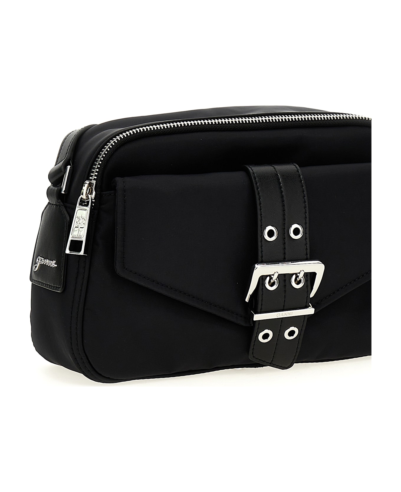 Ganni 
bucky
 Crossbody Bag - Black
