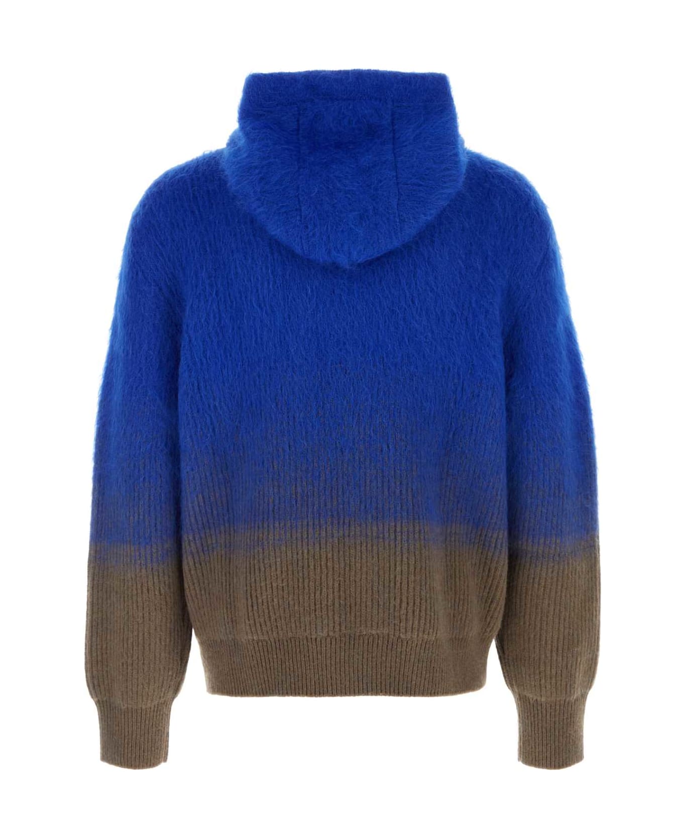 Burberry Two-tone Wool Blend Sweater - GREYKNIGHT