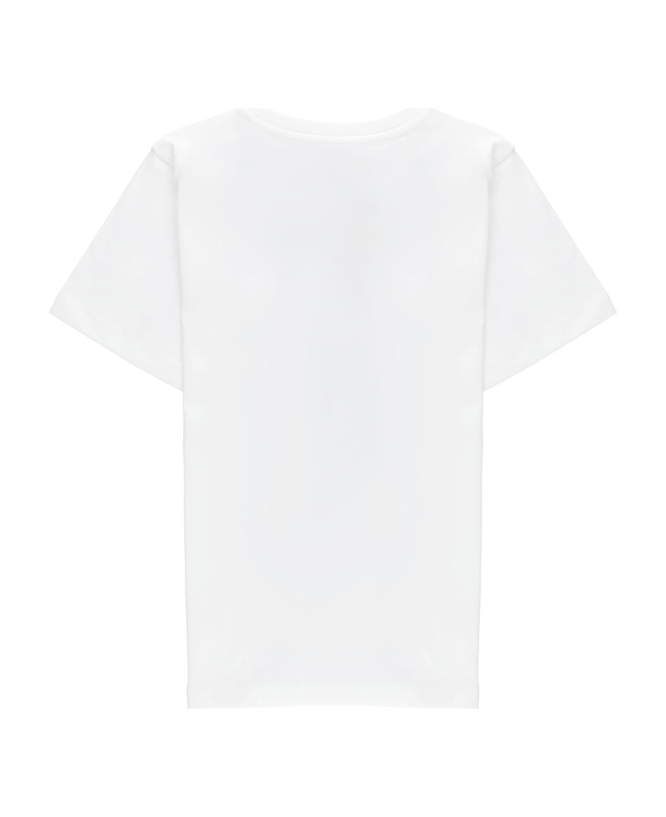 Stella McCartney T-shirt With Logo - Ivory