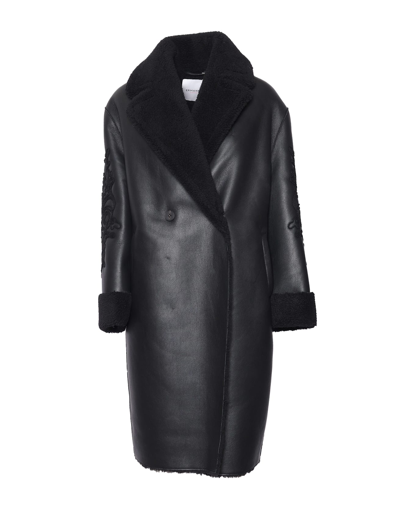 Ermanno Ermanno Scervino Coat - BLACK