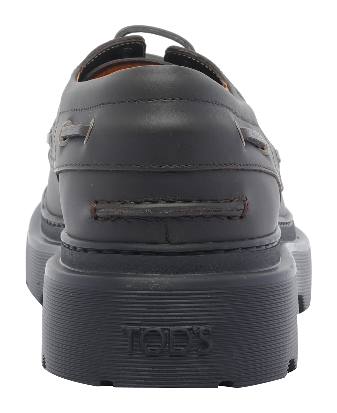 Tod
s Leather Loafers - BROWN