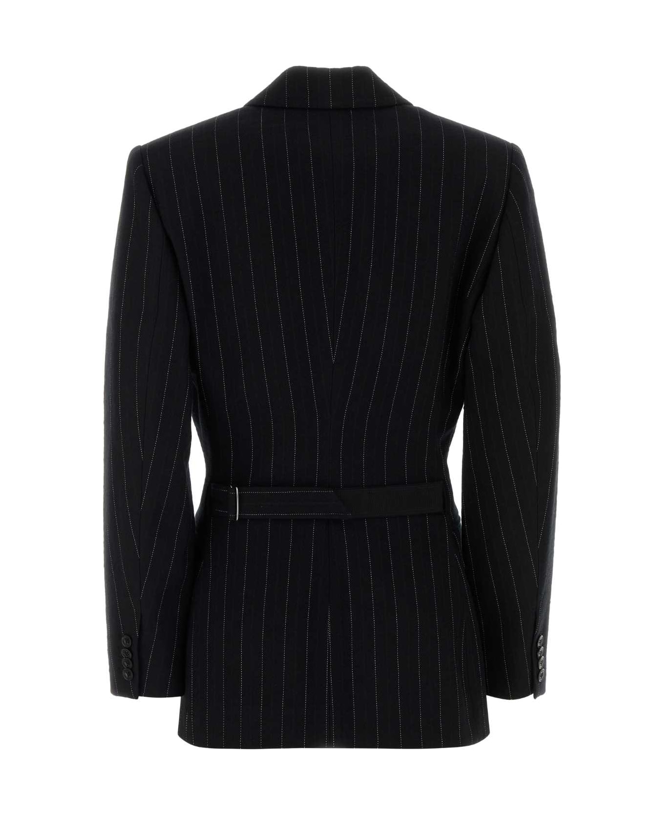 Isabel Marant Embroidered Cotton Blend Maia Blazer - BLACK