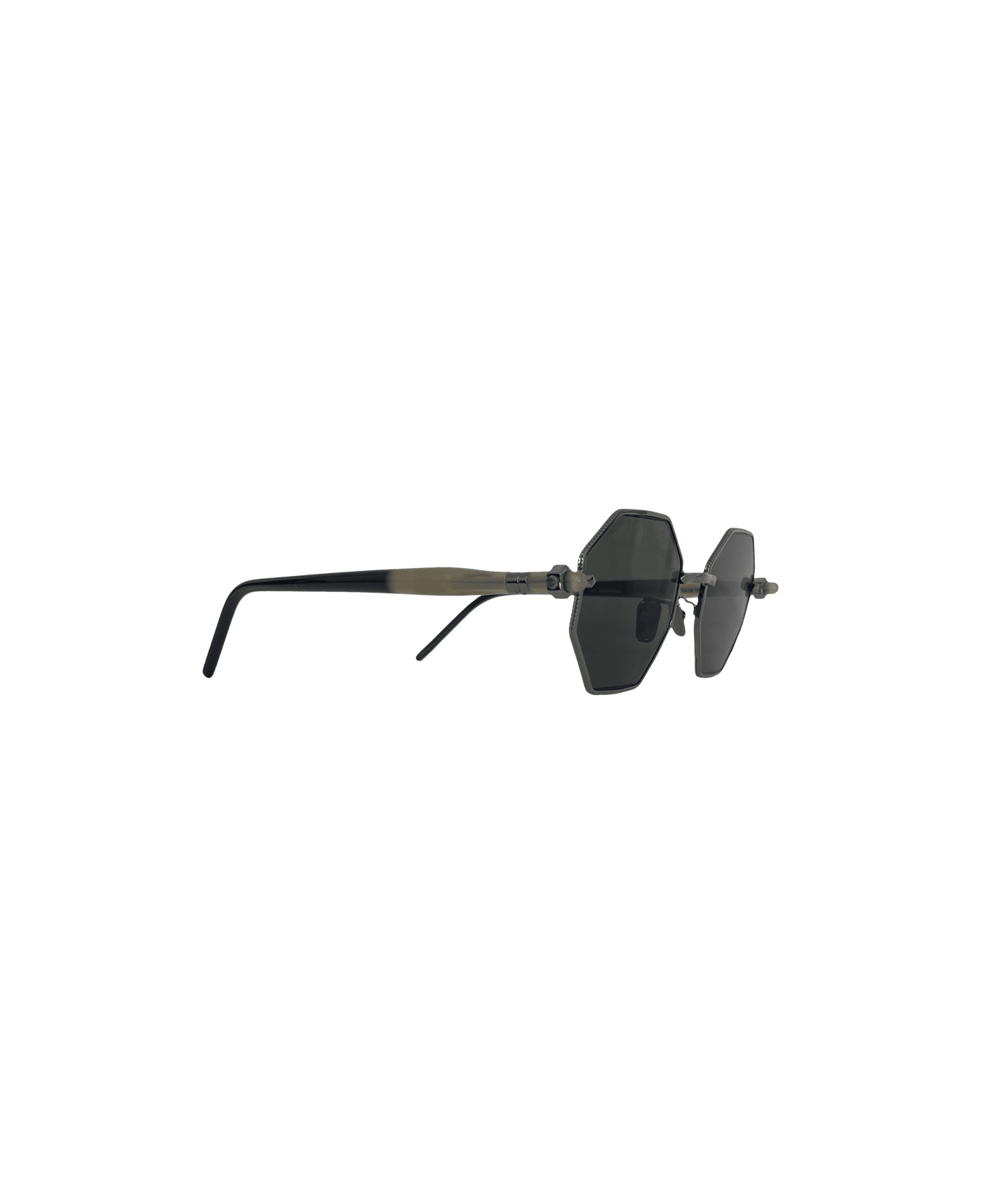 Kuboraum Mask P74 Bar - Black Matte / Artichoke / Black Shine/ Green Lens