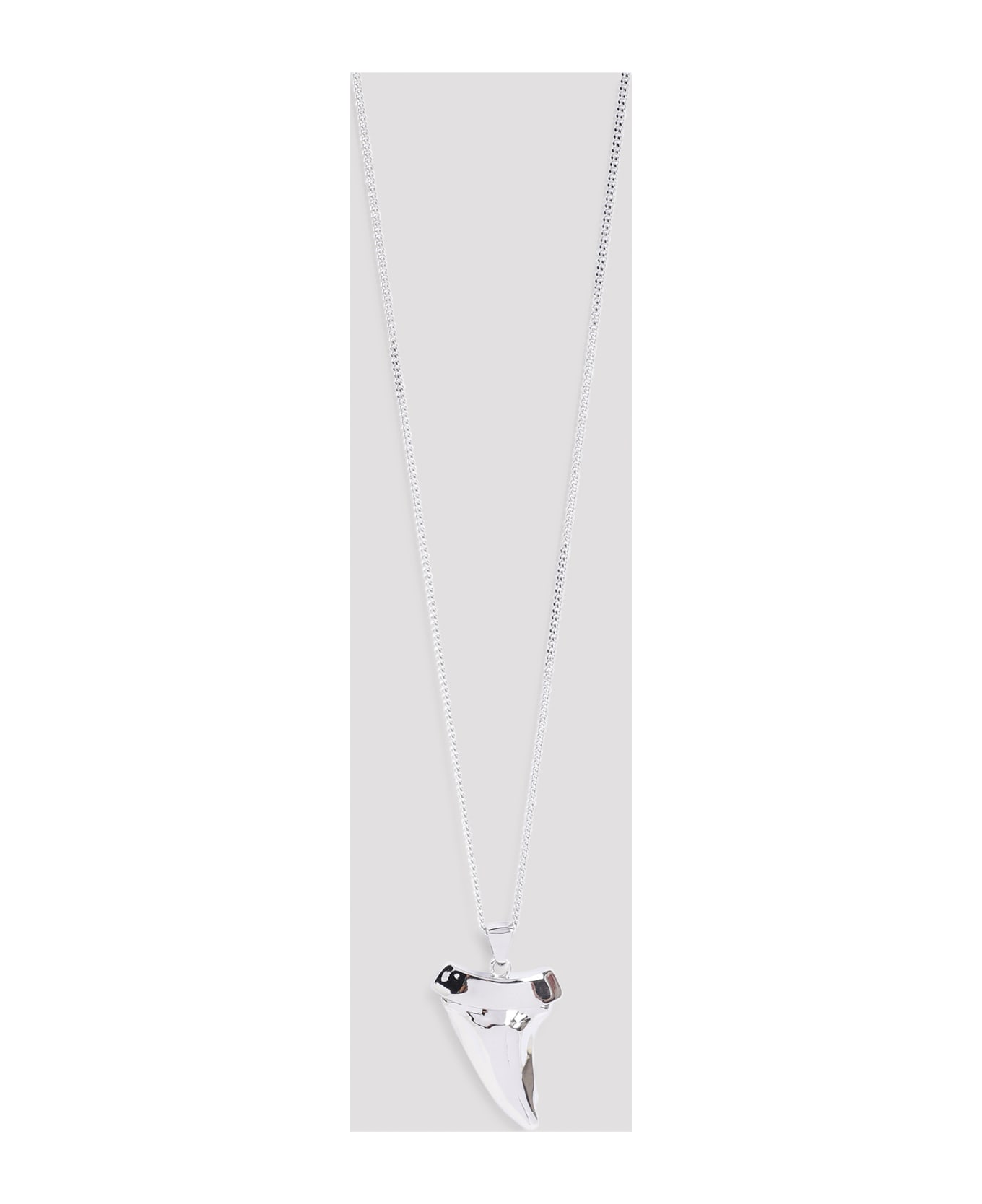 Saint Laurent Shark Tooth Necklace - Palladium ネックレス