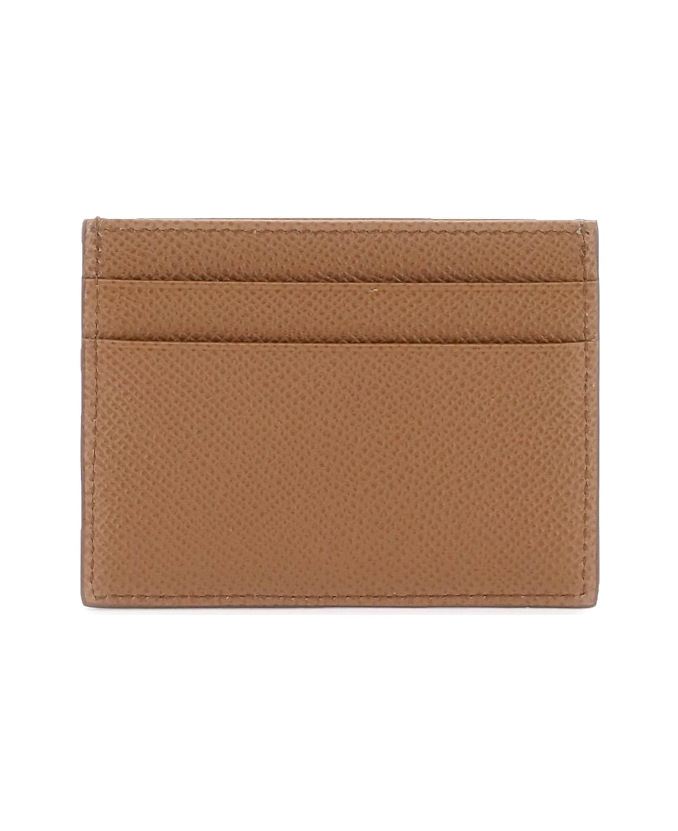 Dolce & Gabbana Leather Card Holder - Brown 財布