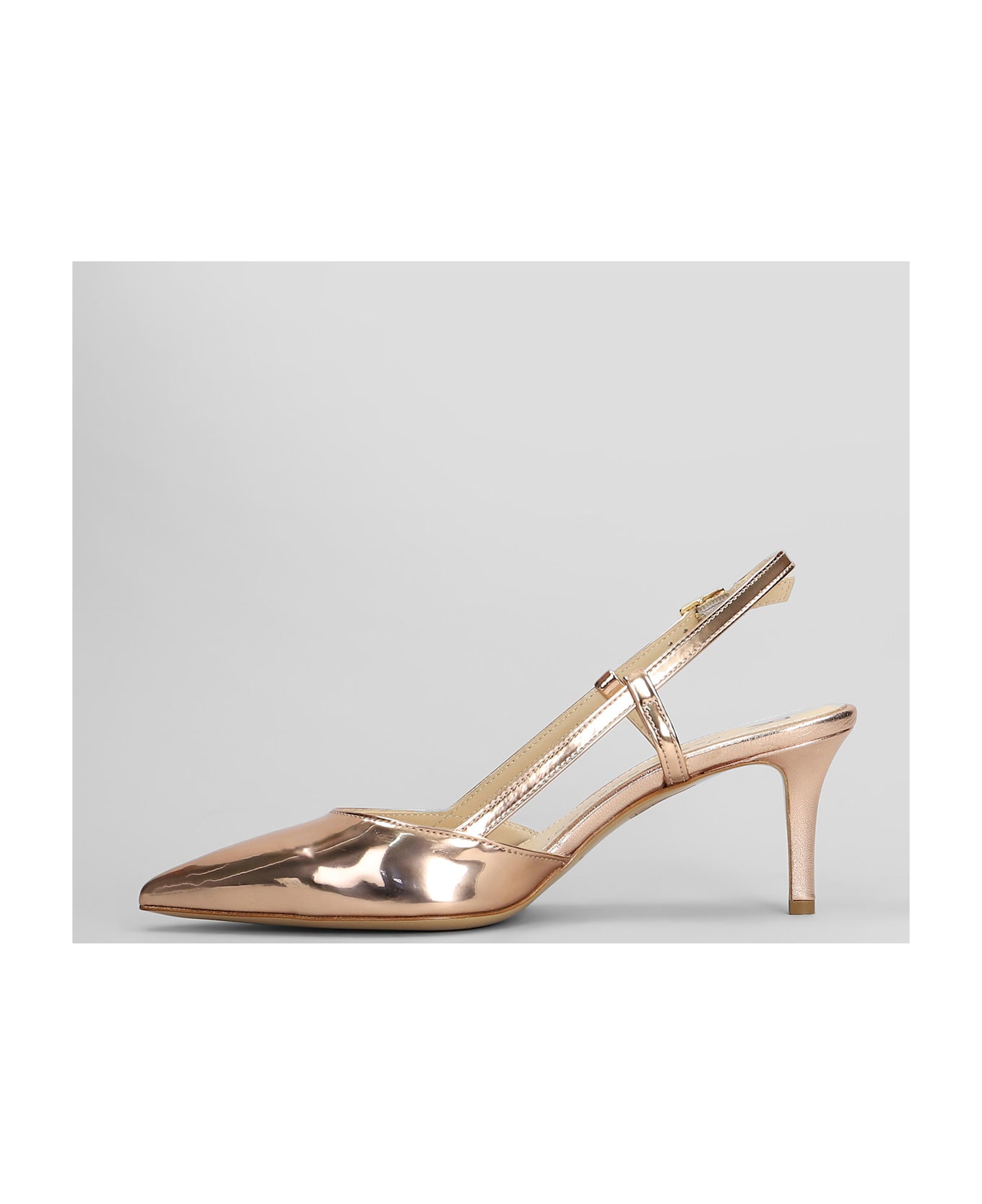 Fabio Rusconi Pumps In Copper Leather - copper