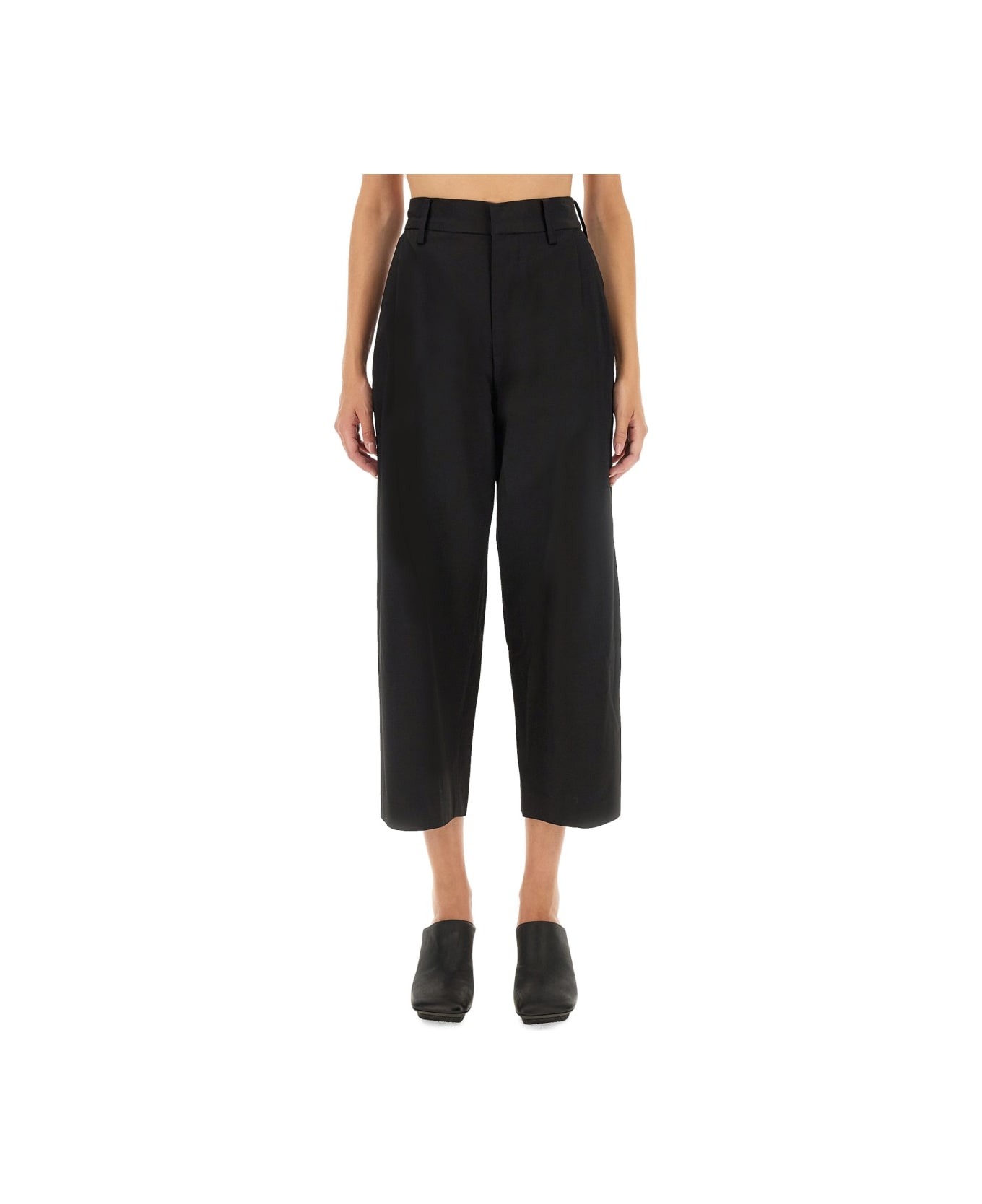 Uma Wang Pants Pudding - BLACK