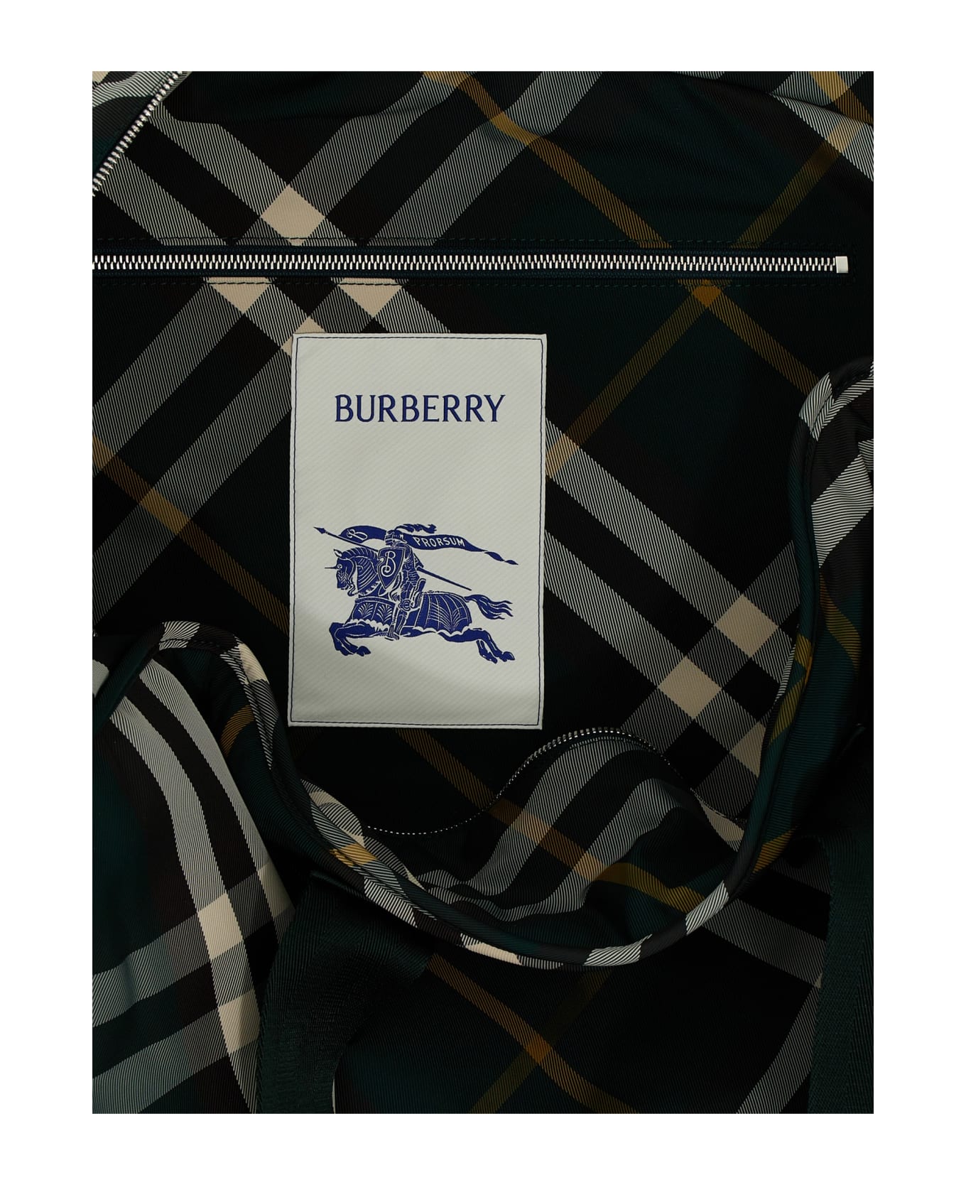 Burberry 'shield' Large Travel Bag - Green