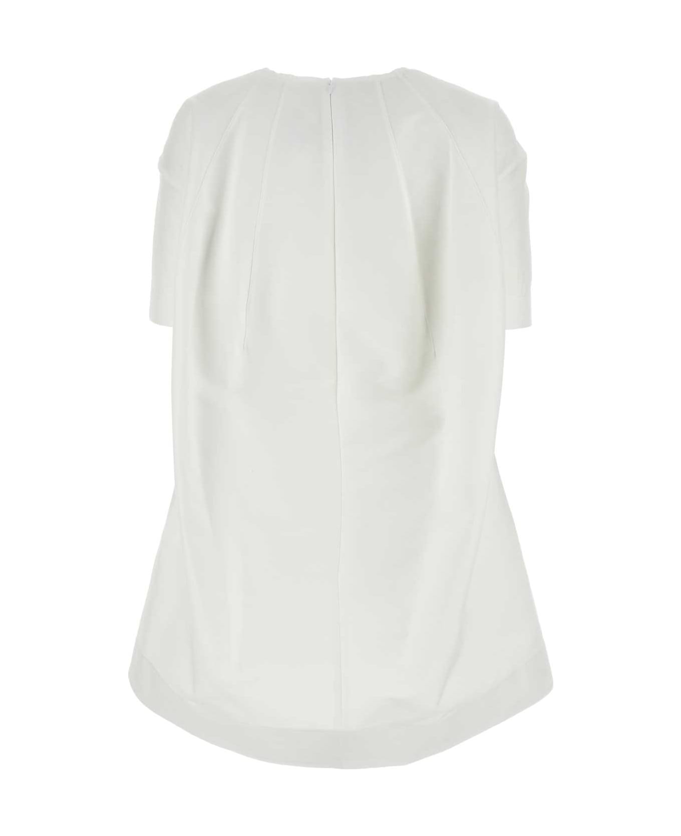 Marni White Cotton T-shirt Dress - LILYWHITE