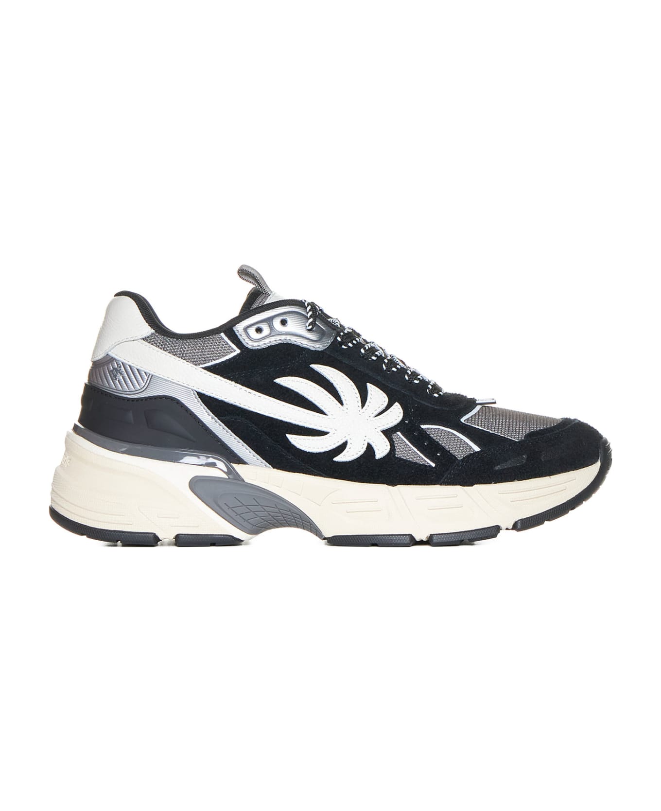 Palm Angels The Palm Runner Sneakers - Black Grey
