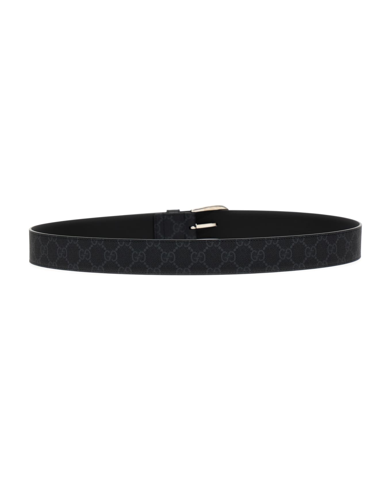 Gucci Incrocio Gg Belt - Black