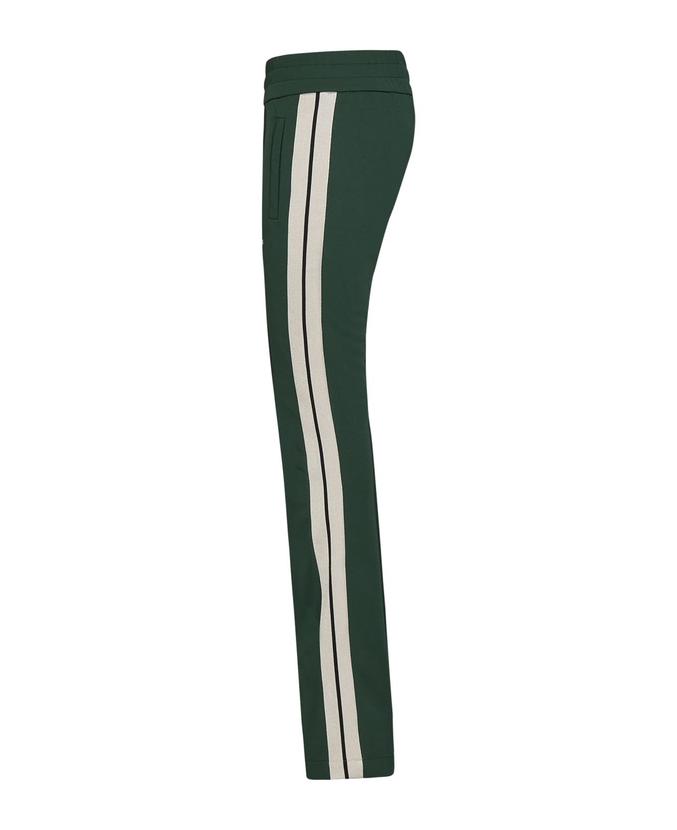 Palm Angels Flare Track Trousers - Green