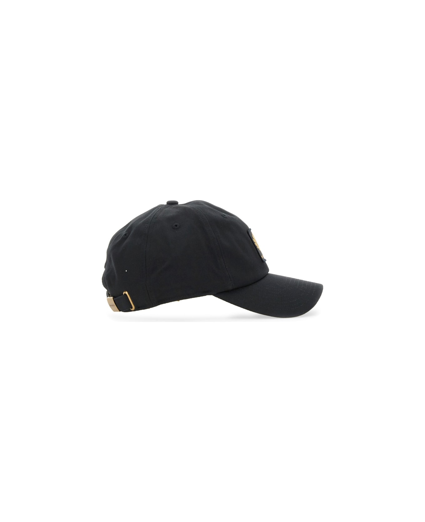 Belstaff Baseball Hat With Logo - BLACK