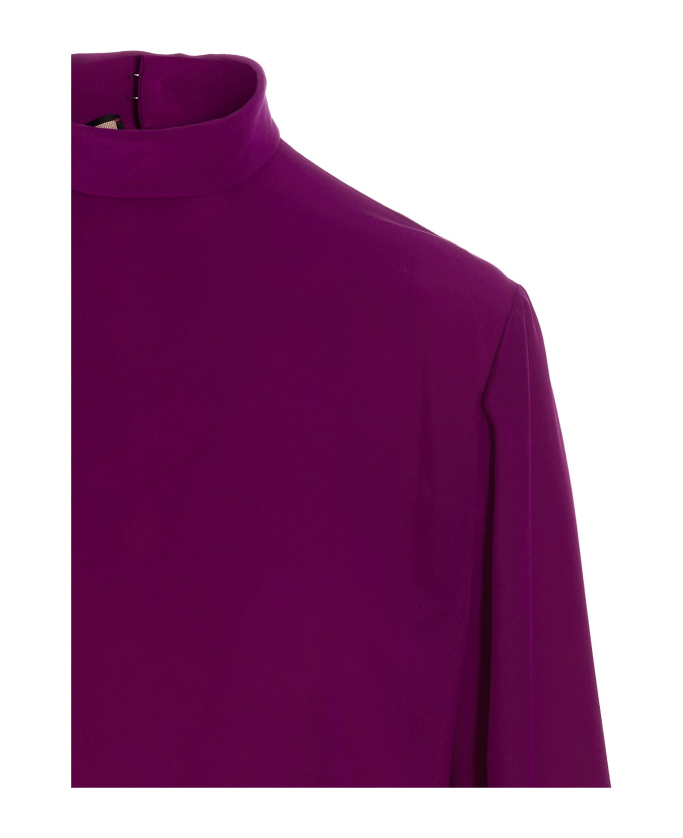 Gucci Crêpe De Chine Shirt - Purple