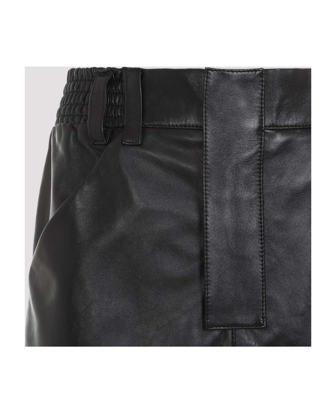 Saint Laurent Midi Skirt - Black
