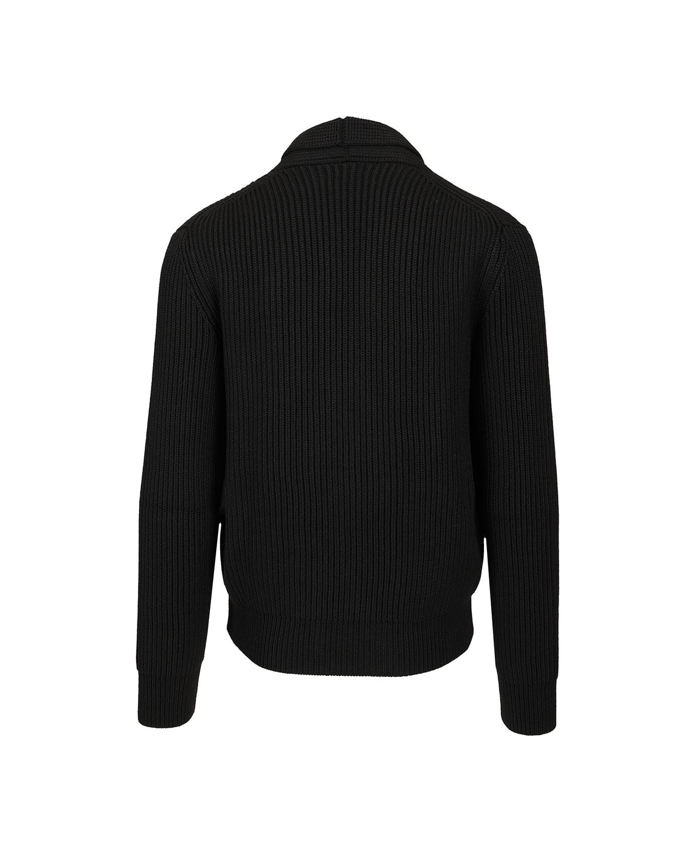 Tom Ford Double-breasted Cardigan - BLACK