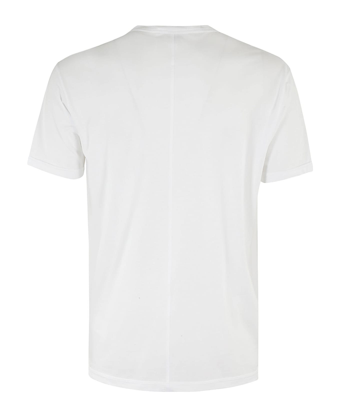 Paolo Pecora T Shirt Jersey - Bianco Ottico