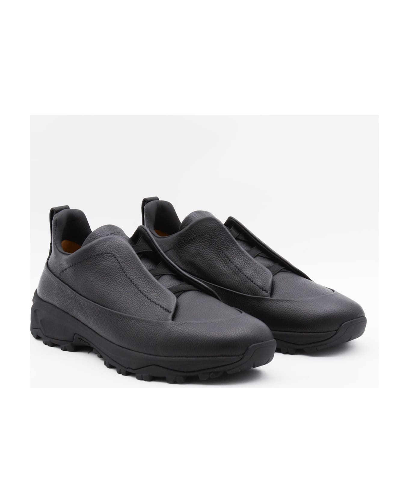 Zegna Black Monte Sneakers - Black