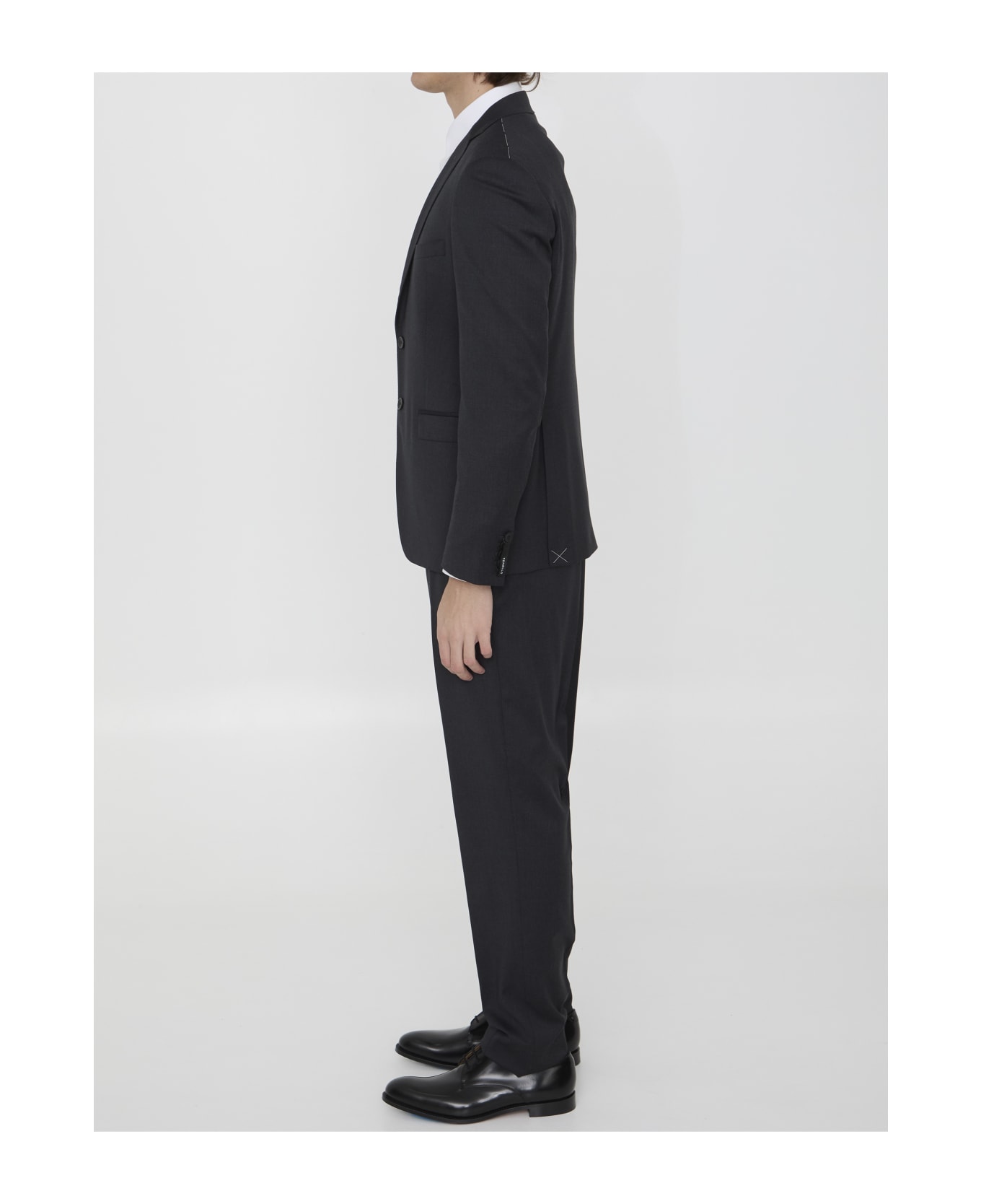 Tonello Two-piece Suit In Wool - GREY スーツ