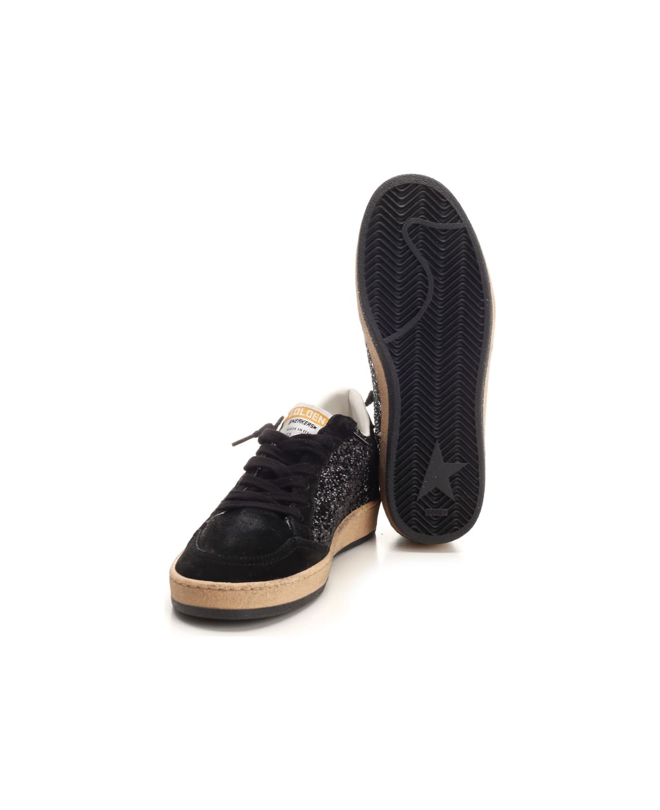 Golden Goose 'ball Star' Sneakers - Nero